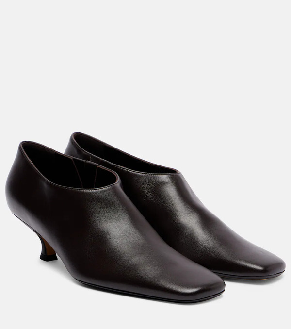  Calvin Klein Collection Calvin Klein Collection Anna Leather Pumps 