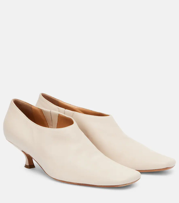  Calvin Klein Collection Calvin Klein Collection Anna Leather Pumps 