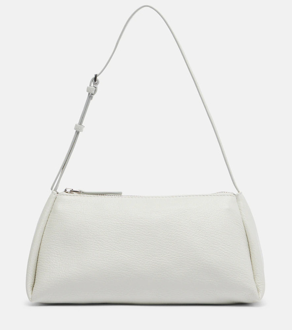  Calvin Klein Collection Calvin Klein Collection Aurelis Small Leather Shoulder Bag 