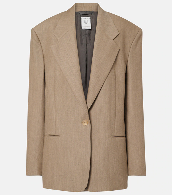  Calvin Klein Collection Calvin Klein Collection Avery Wool-blend Jacket 
