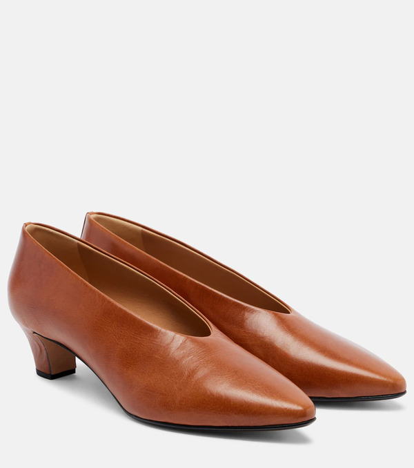  Calvin Klein Collection Calvin Klein Collection Bri Leather Pumps 