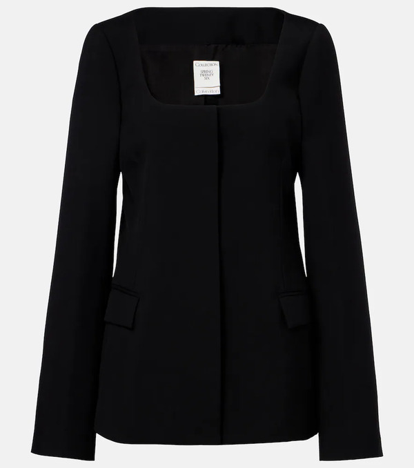  Calvin Klein Collection Calvin Klein Collection Camille Wool Jacket 