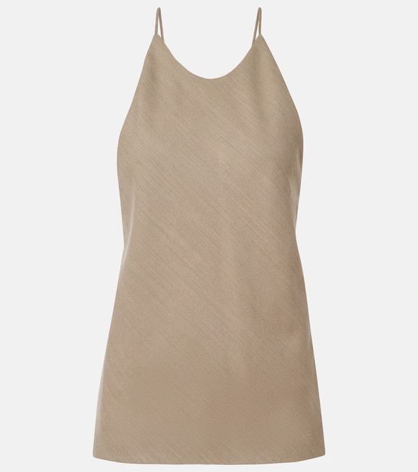  Calvin Klein Collection Calvin Klein Collection Erin Wool-blend Top 