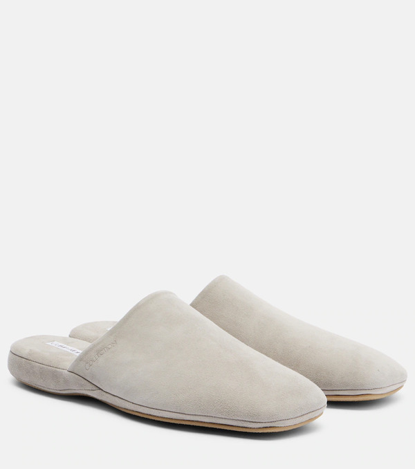  Calvin Klein Collection Calvin Klein Collection Hugh Suede Slippers 