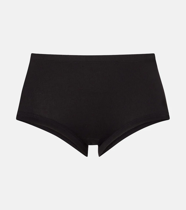  Calvin Klein Collection Calvin Klein Collection Tyra Cotton-blend Briefs 