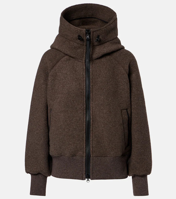  Canada Goose Canada Goose Black Label Chilliwack Wool-blend Jacket 