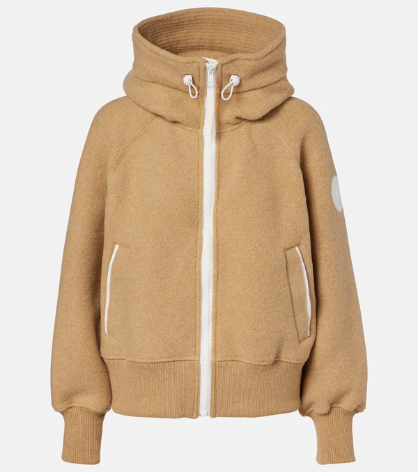  Canada Goose Canada Goose Chilliwack Wool-blend Fleece Bomber Jacket 