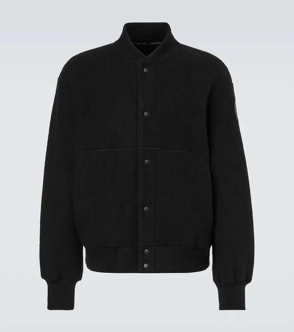  Canada Goose Canada Goose Hudson Wool-blend Bomber Jacket 
