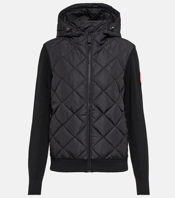  Canada Goose Canada Goose Hybridgeâ® Down-paneled Wool Jacket 