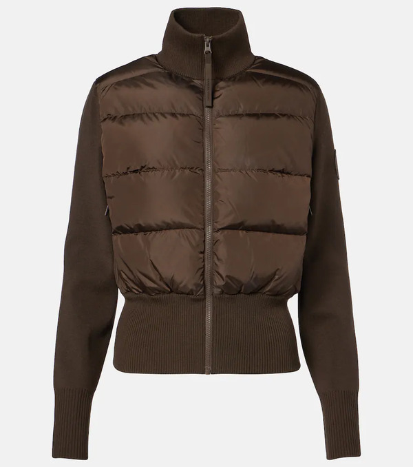  Canada Goose Canada Goose Hybridgeâ® Wool-blend Down Jacket 