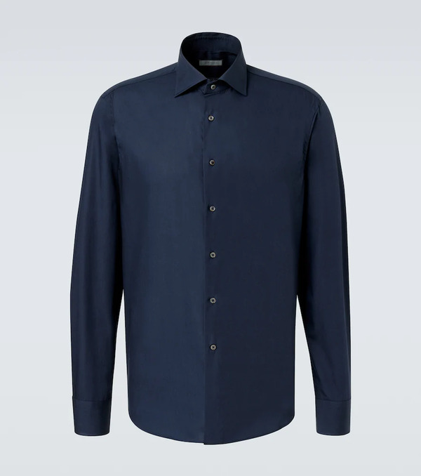  Canali Canali Cotton Poplin Shirt 