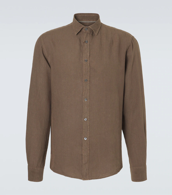  Canali Canali Linen Shirt 