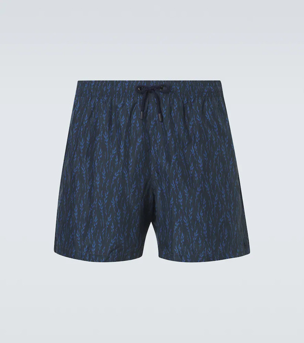  Canali Canali Printed Swim Trunks 