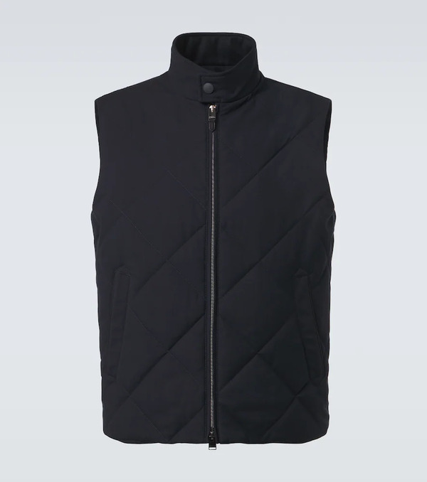  Canali Canali Quilted Puffer Vest 
