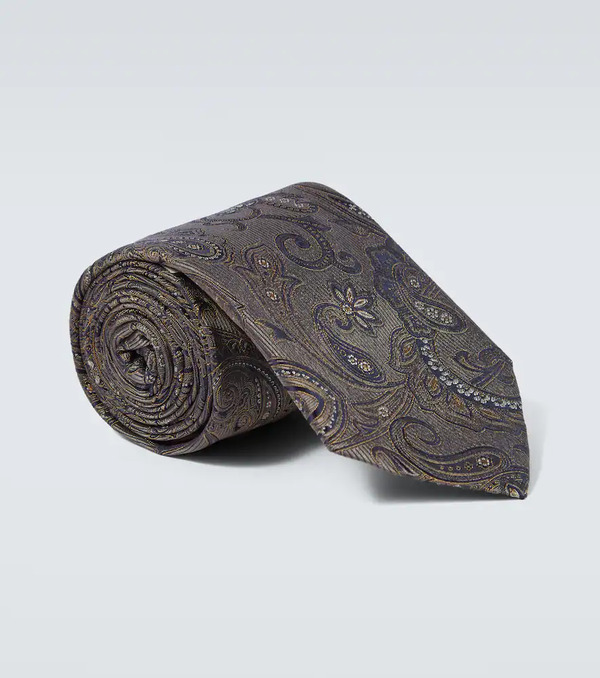  Canali Canali Silk Tie 