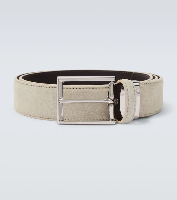  Canali Canali Suede Belt 