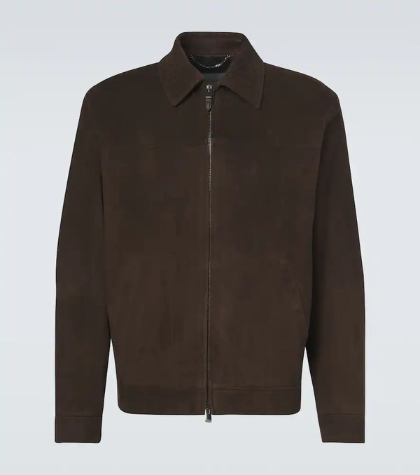  Canali Canali Suede Blouson Jacket 