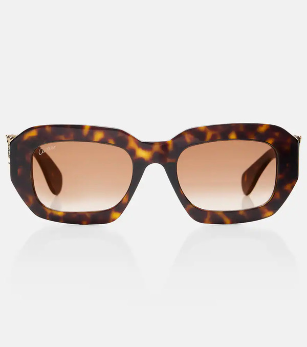  Cartier Eyewear Collection Cartier Eyewear Collection Panthere De Cartier Square Sunglasses 