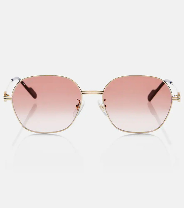  Cartier Eyewear Collection Cartier Eyewear Collection Premiere De Cartier Oval Sunglasses 
