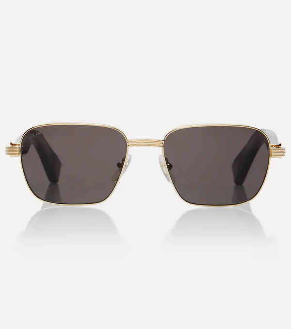  Cartier Eyewear Collection Cartier Eyewear Collection Premiere De Cartier Square Sunglasses 