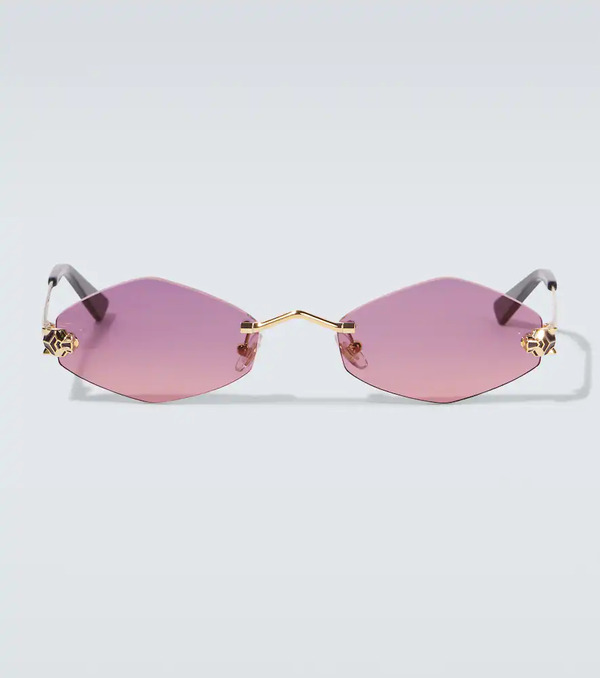 Cartier Eyewear Collection Cartier Eyewear Collection Rectangular Sunglasses 
