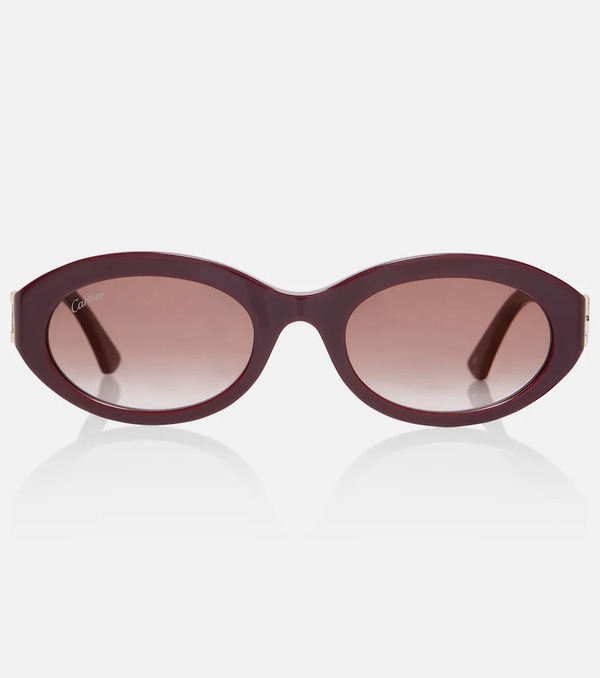  Cartier Eyewear Collection Cartier Eyewear Collection Signature C Oval Sunglasses 