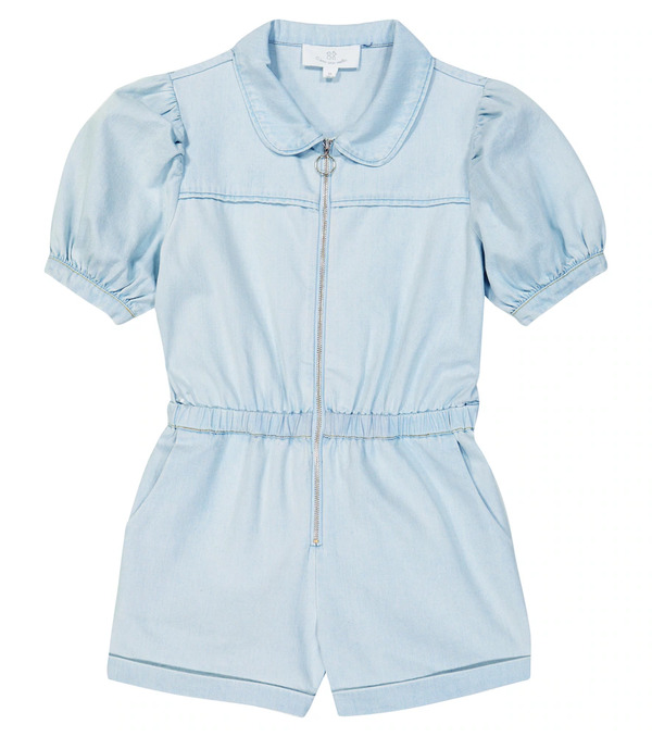  C'era Una Volta C'era Una Volta Loretta Denim Playsuit 