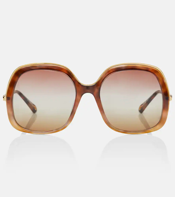  Chloe Chloe Aly Oversized Square Sunglasses 