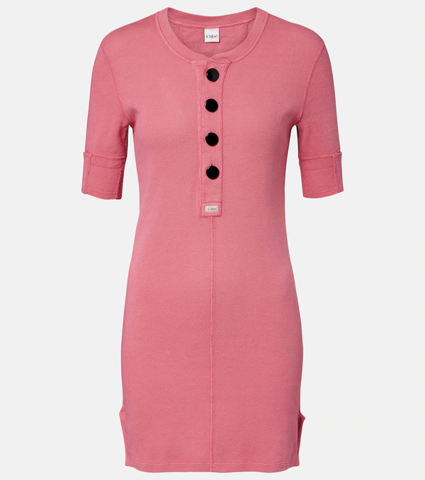  Chloe Chloe Cotton Minidress 
