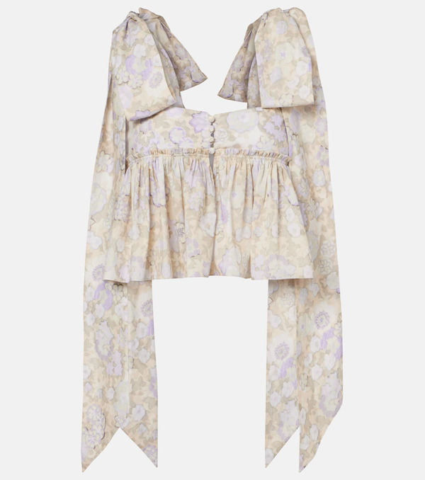  Chloe Chloe Floral Cotton Top 