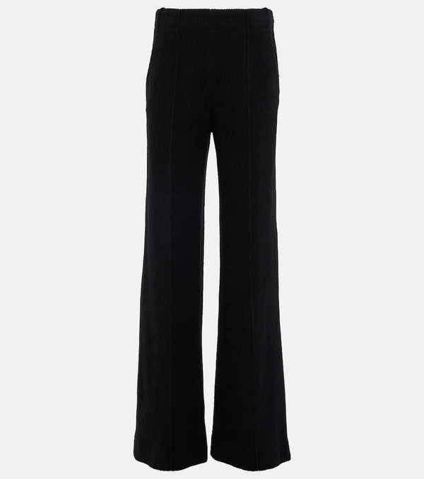  Chloe Chloe High-rise Flared Virgin Wool Pants 