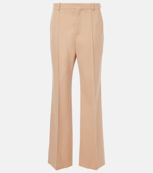  Chloe Chloe High-rise Wool Straight Pants 