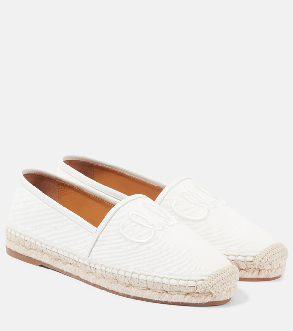  Chloe Chloe Isla Embroidered Espadrilles 