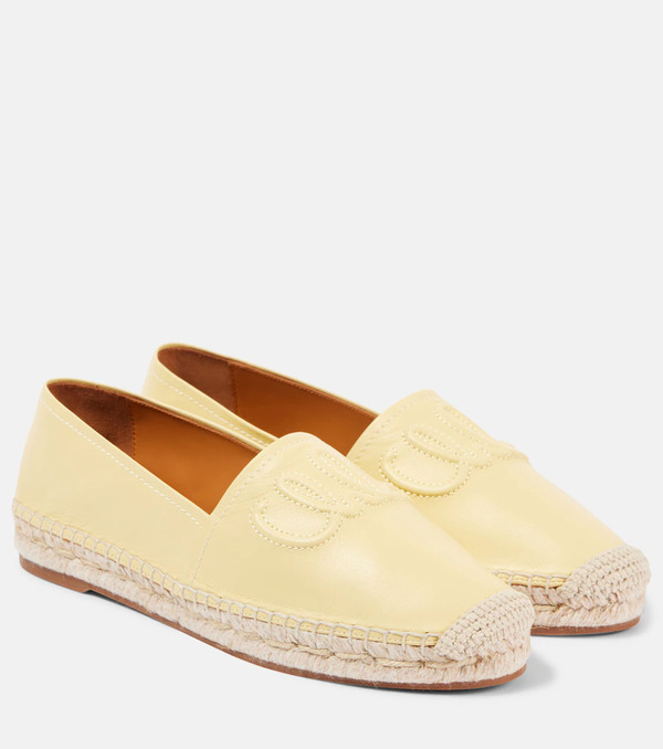  Chloe Chloe Isla Leather Espadrilles 