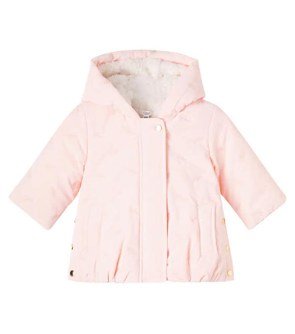  Chloe Kids Chloe Kids Baby Embroidered Hooded Jacket 
