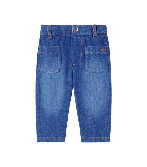  Chloe Kids Chloe Kids Baby Logo Jeans 
