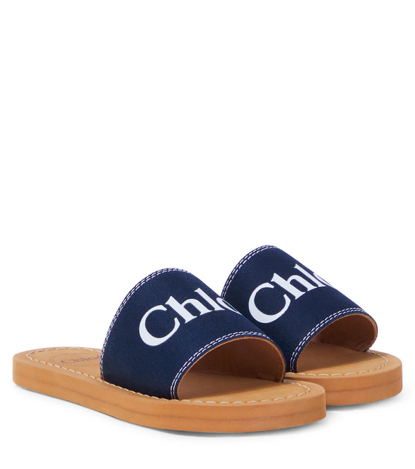  Chloe Kids Chloe Kids Logo Printed Slides 
