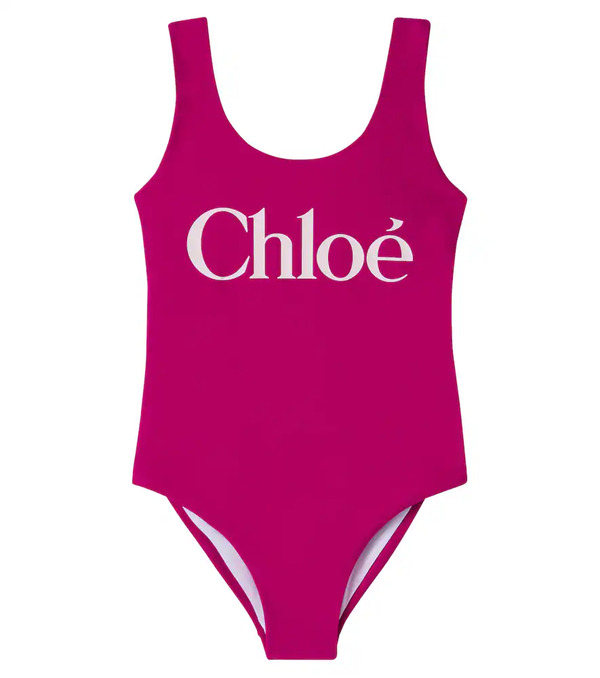 Chloe Kids Chloe Kids Logo Swimsuit 