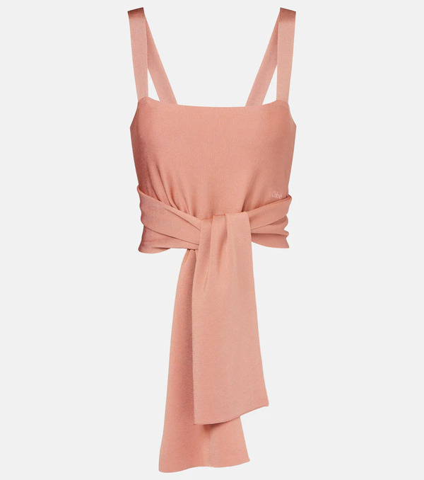  Chloe Chloe Knitted Crop Top 