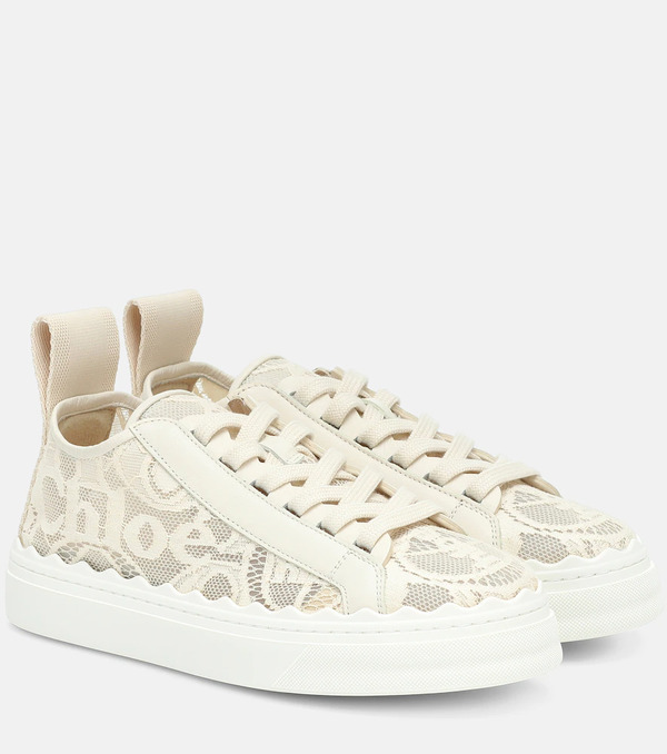  Chloe Chloe Lauren Lace Sneakers 