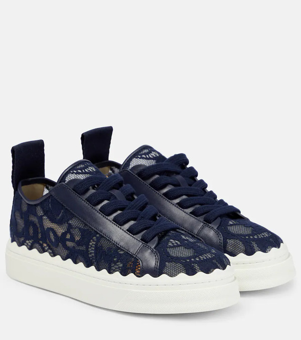  Chloe Chloe Lauren Lace Sneakers 