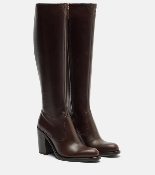  Chloe Chloe Leather Knee-high Boots 