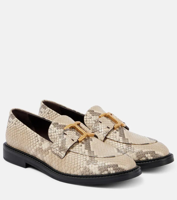  Chloe Chloe Marcie Leather Loafers 