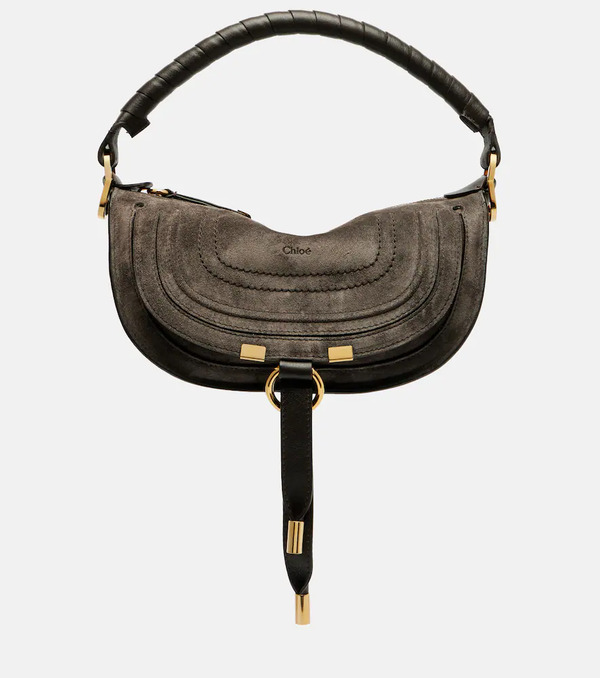  Chloe Chloe Marcie Mini Suede Shoulder Bag 