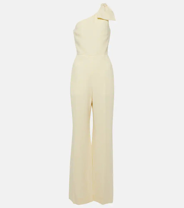  Chloe Chloe One-shoulder Linen Jumpsuit 