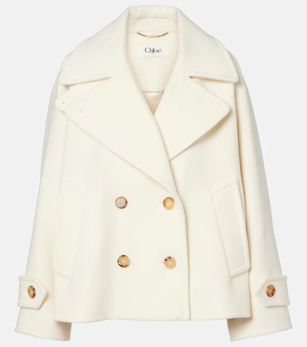  Chloe Chloe Oversized Wool-blend Coat 