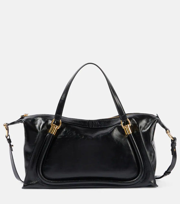  Chloe Chloe Paraty 24 Medium Leather Shoulder Bag 