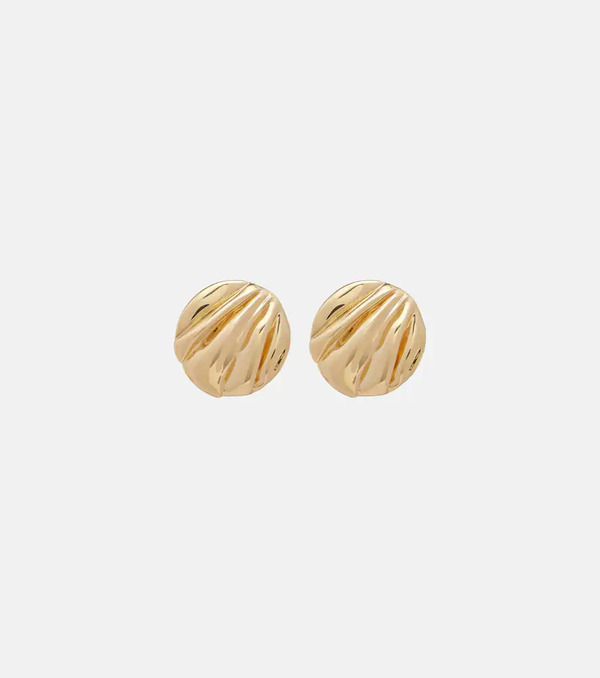  Chloe Chloe Chloe Pleats Clip-on Earrings 