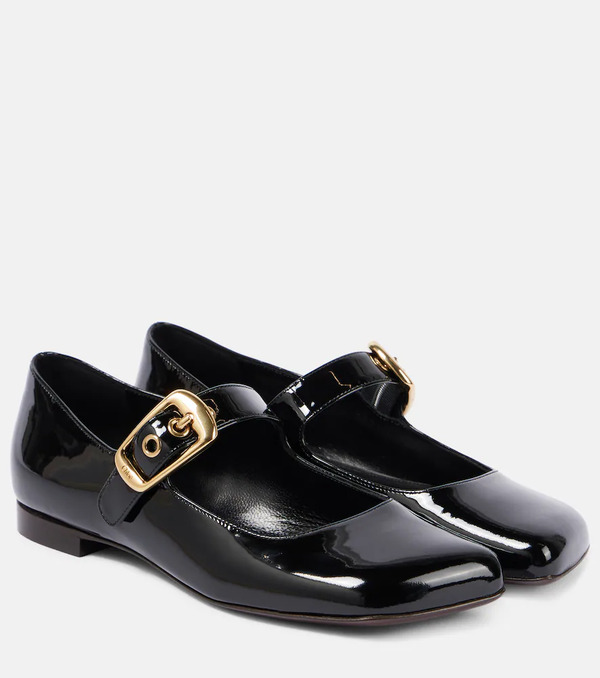  Chloe Chloe Polly Patent Leather Mary Jane Flats 