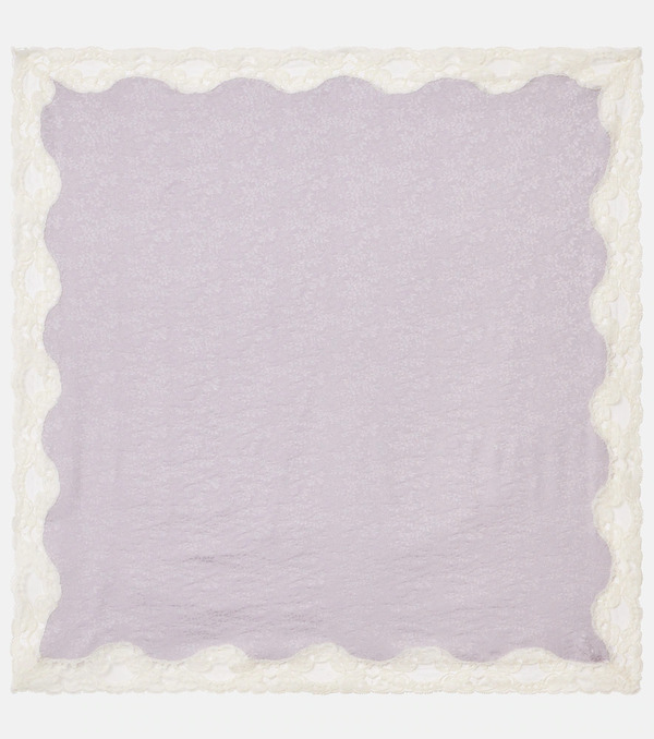  Chloe Chloe Printed Silk Jacquard Scarf 